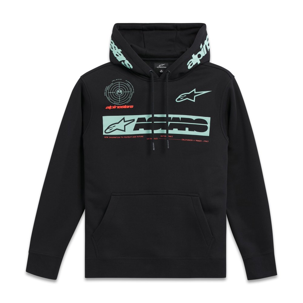 mikina CONVERSION HOODIE, ALPINESTARS (černá)