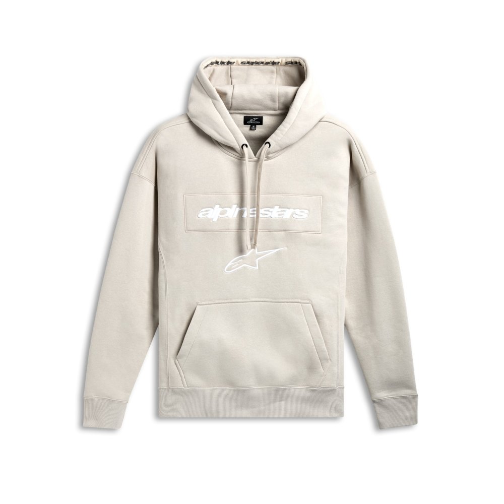 mikina EXORDIUM HOODIE, ALPINESTARS (světlá off white)