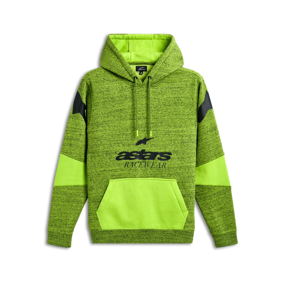 mikina PERPETUATE HOODIE, ALPINESTARS (limetková zelená)