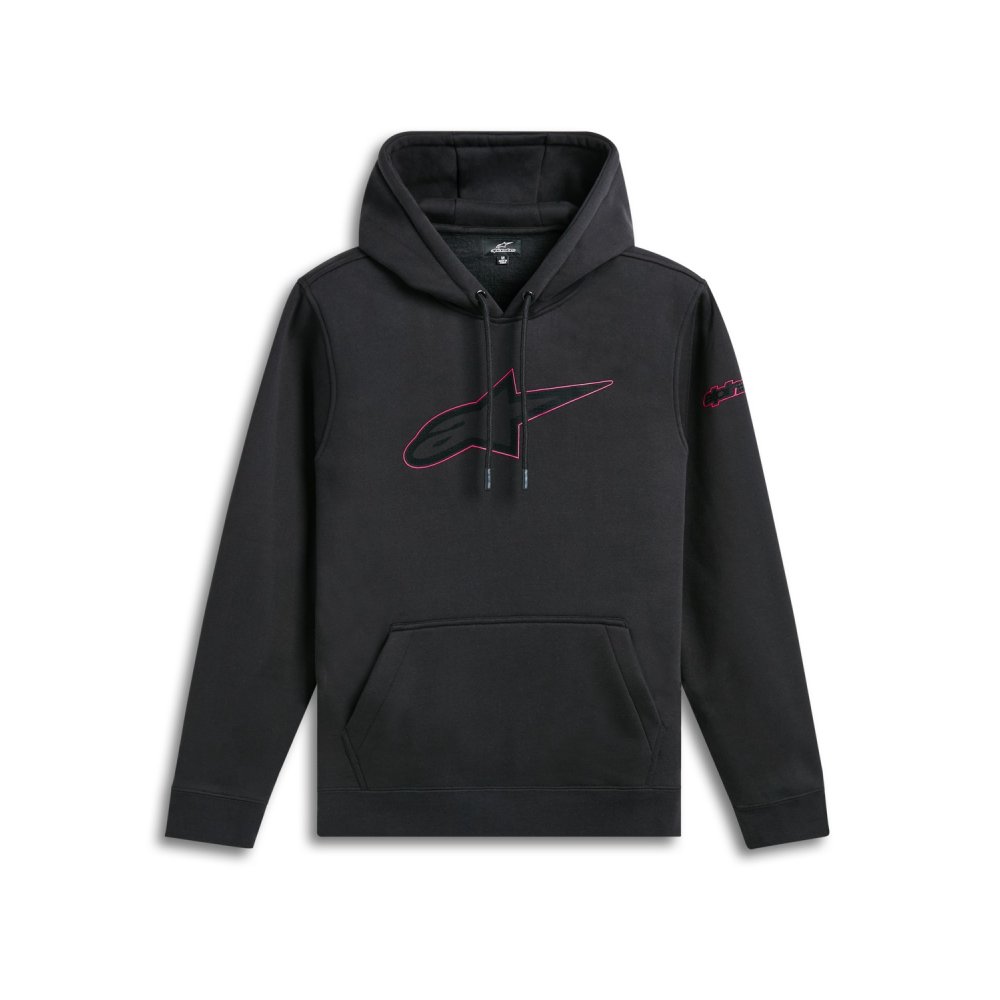 mikina INSIGNIA HOODIE, ALPINESTARS (černá)