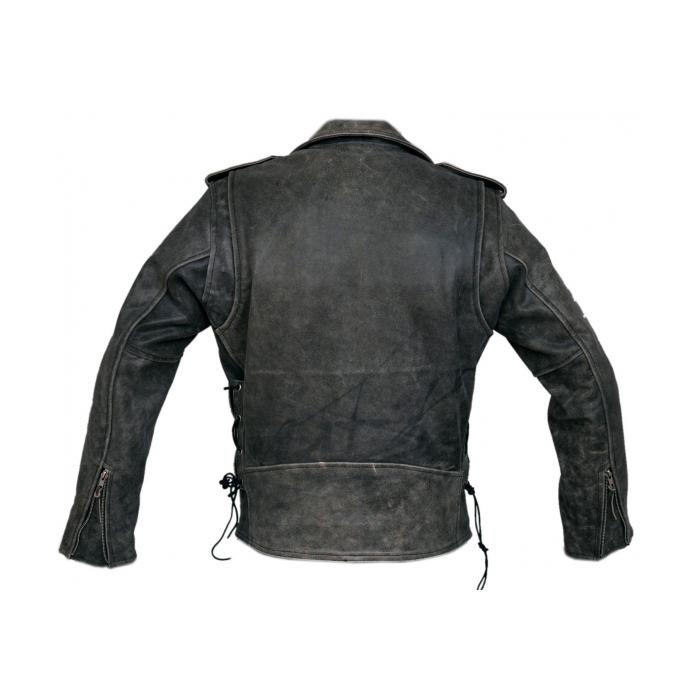 kožená moto bunda křivák Vintage, Velikost 4XL