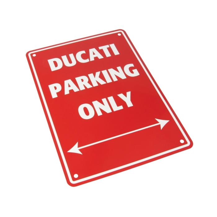 parkovací cedule Ducati