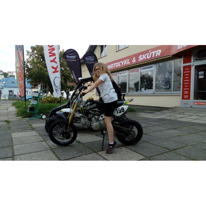 pitbike Mini Rocket CRF50 125ccm Monster edition AUTOMAT