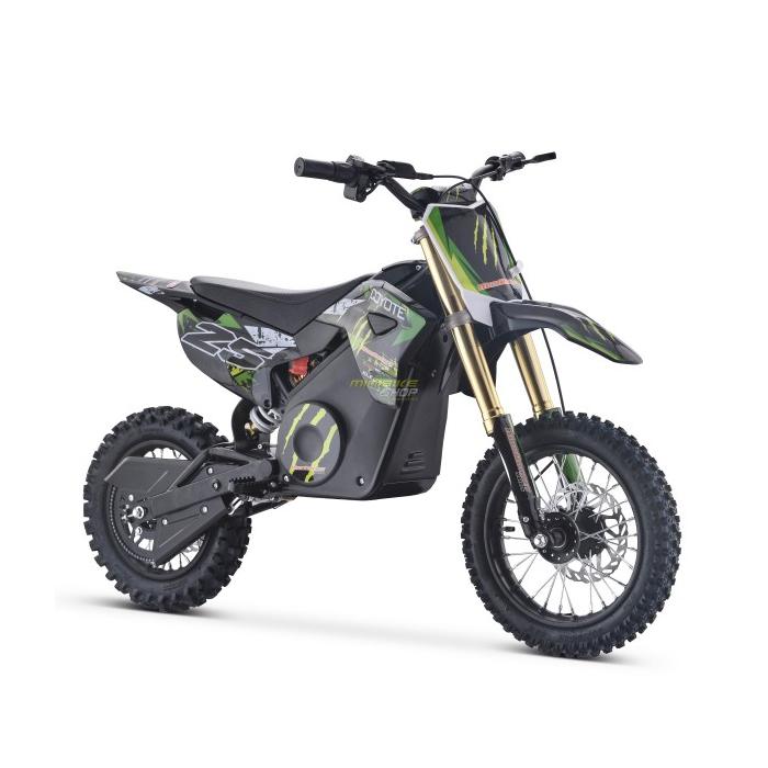 dětská elektrická motorka Mini Rocket Coyote 1300W zelená