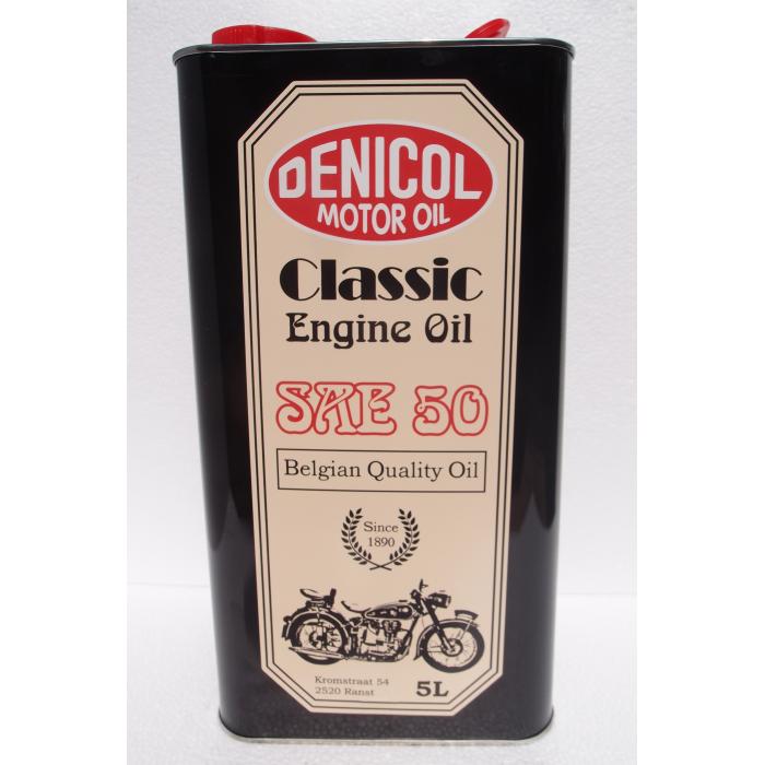 motorový olej Denicol CLASSIC MOTO SAE 50 - 5l