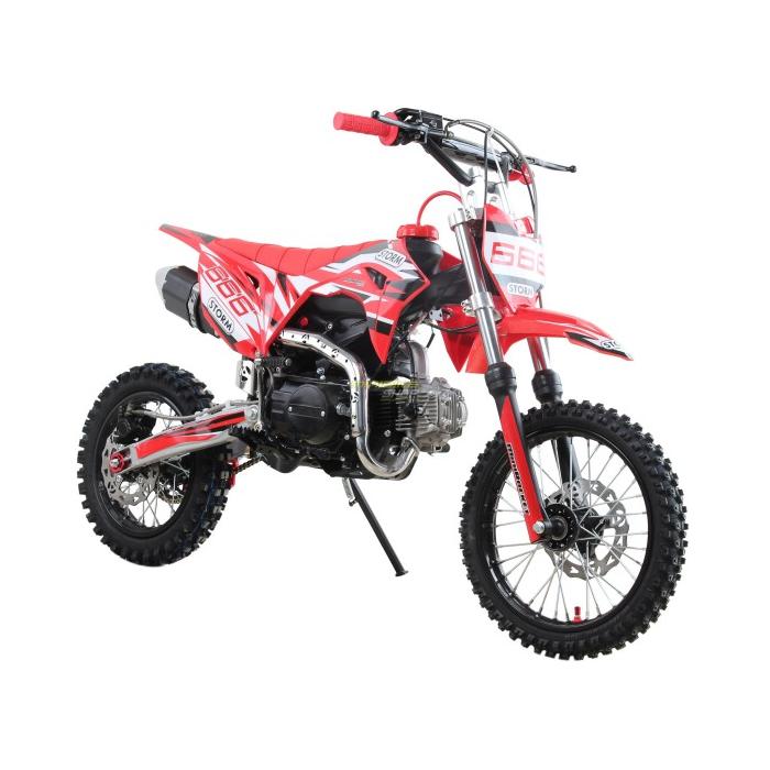 pitbike Mini Rocket Storm 125ccm červený