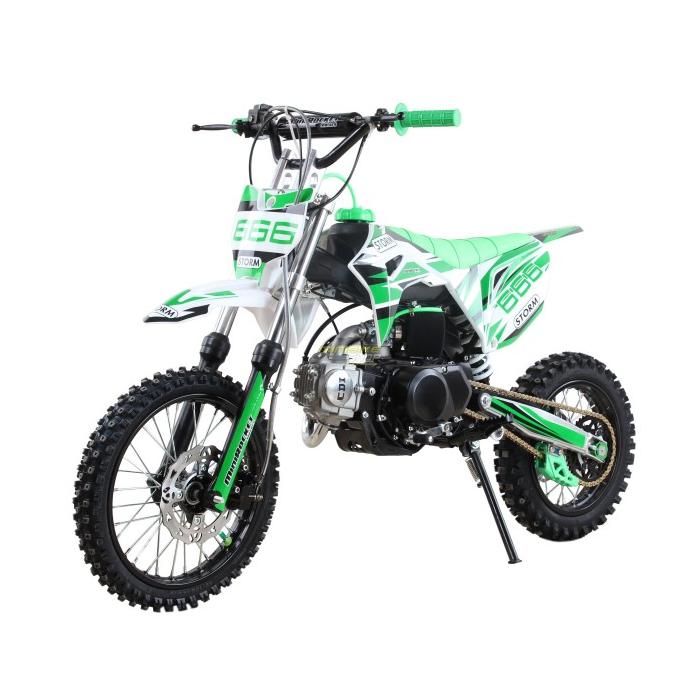 pitbike Mini Rocket Storm 125ccm zelený