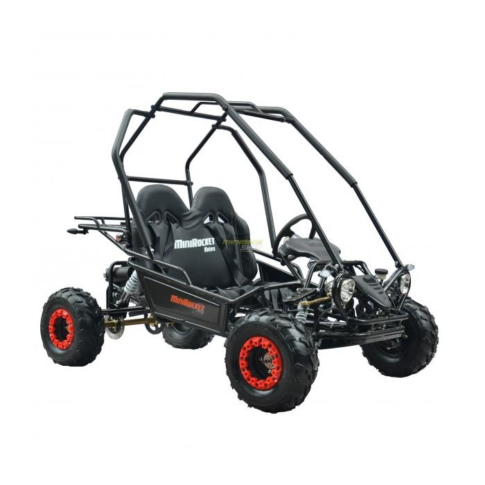 dětská buggy Mini Rocket Midi 125ccm, Varianta osobní odběr - sestavený stroj, Barevná možnost černá