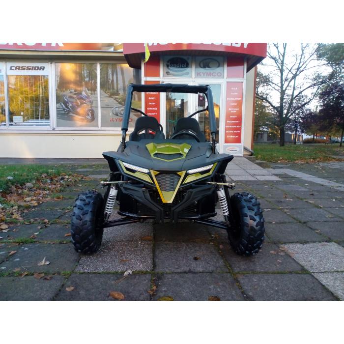 dětská buggy Mini Rocket Cheetah 4 Kids, Varianta osobní odběr nebo zaslání - rozebraný stroj, Barva zelená