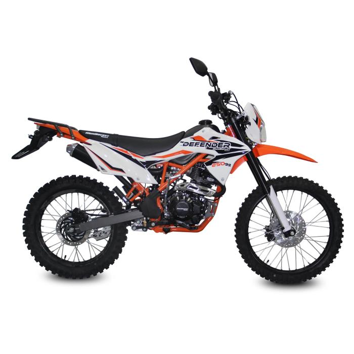 pitbike Mikilon Defender 250 RR, Barevná možnost oranžová