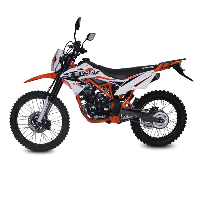 pitbike Mikilon Defender 250 RR, Barevná možnost oranžová