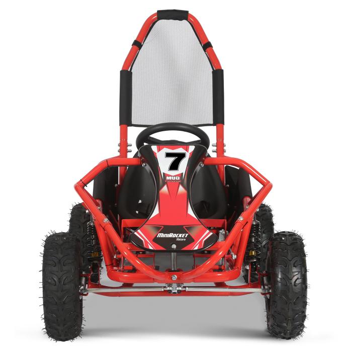 dětská buggy Mini Rocket Mud Monster 98ccm, Barevná možnost červená