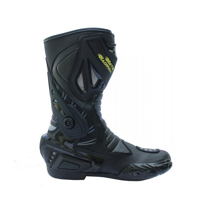 boty na motorku Racing Boot černé